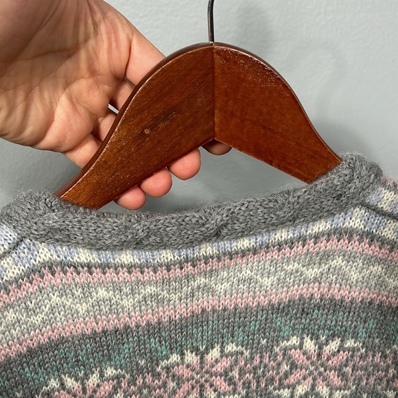 Vintage Lord & Taylor Fisher Hill Wool Long Knit Vest Sweater size 34-4 - Picture 12 of 14